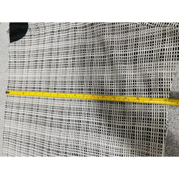 Van Heusen Black & White Poncho Style Sweater Dolman Top Size XL - Picture 3 of 3